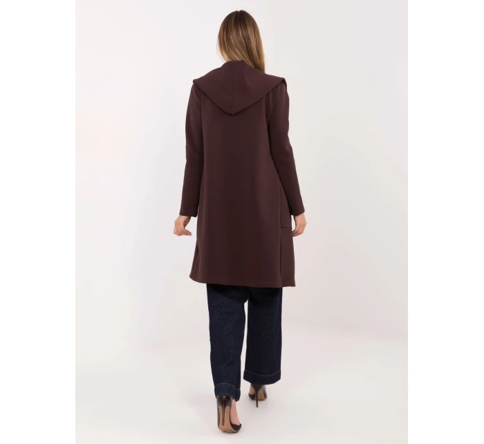 Kabát MJ EN H5031.93 tmavě hnědý