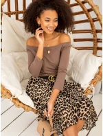 Halenka RV BZ 4692.99 hnědá Halenka RV BZ 4692.99 hnědá