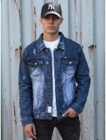 Pánská džínová bunda modrá Dstreet model 21980241 - FashionStreet