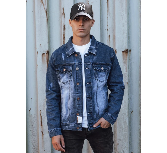 Pánská džínová bunda modrá Dstreet model 21980241 - FashionStreet