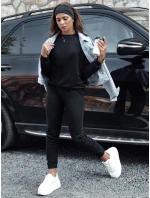 Dámská tepláková souprava MILIAN v černé barvě FashionStreet AY1108