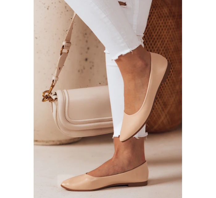 béžové dámské baleríny s hroty Dstreet model 21984747 - FashionStreet béžové dámské baleríny s hroty Dstreet model 21984747 - FashionStreet