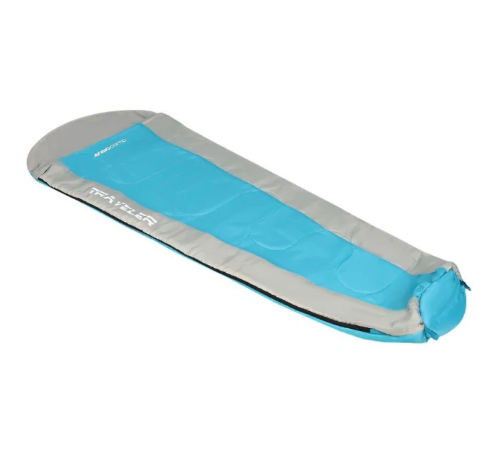 CESTOVNÍ SPACÍ PYTEL 210X80/50CM ENERO CAMP MODRÝ ŠEDÝ CESTOVNÍ SPACÍ PYTEL 210X80/50CM ENERO CAMP MODRÝ ŠEDÝ