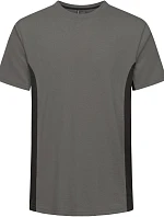 Promodoro 3590 Unisex kontrastní pracovní tričko - EXCD 40.3590 steel grey/charcoal