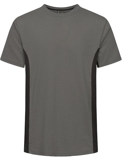 Promodoro 3590 Unisex kontrastní pracovní tričko - EXCD 40.3590 steel grey/charcoal Promodoro 3590 Unisex kontrastní pracovní tričko - EXCD 40.3590 steel grey/charcoal
