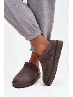 Dámské sněhule s teplou podšívkou tmavě šedé Serenne Dámské sněhule s teplou podšívkou tmavě šedé Serenne