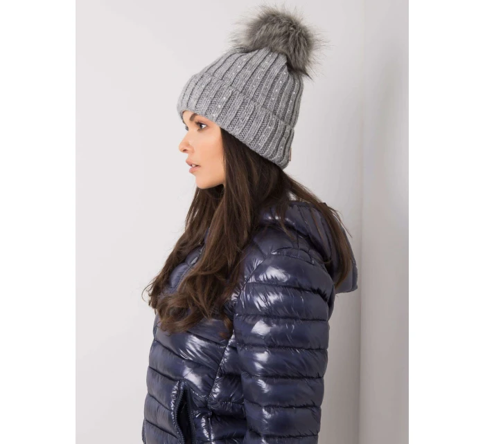 Dámská čepice.93 šedá
