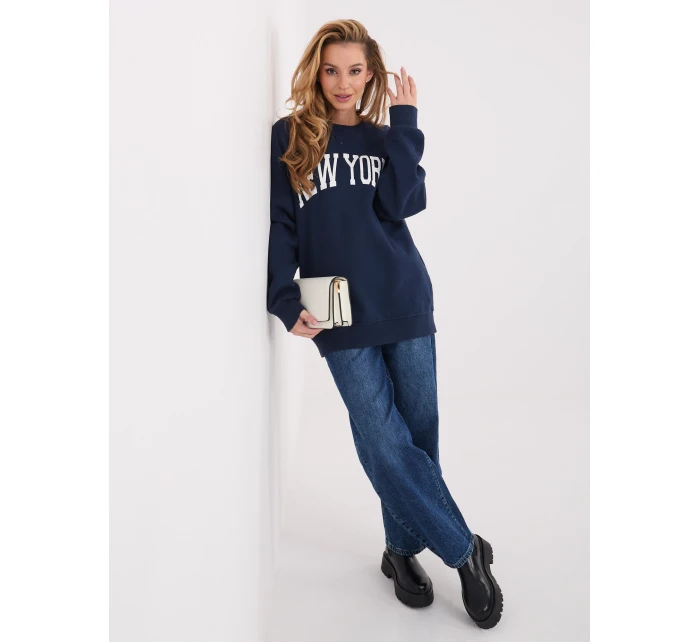 Bluza BL granatowy model 21801742 - FPrice Bluza BL granatowy model 21801742 - FPrice