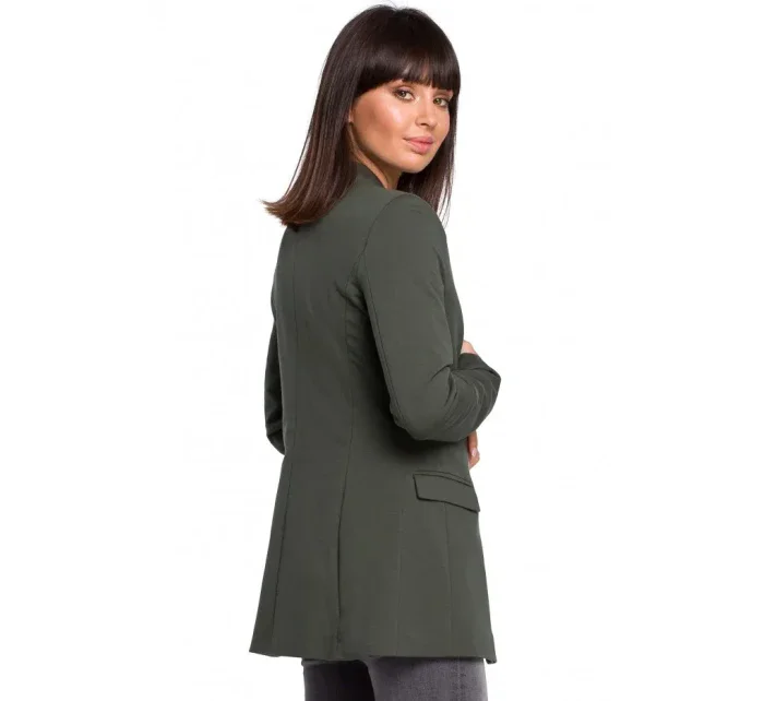 B102 Bavlněné otevřené sako - červené B102 Bavlněné otevřené sako - červené