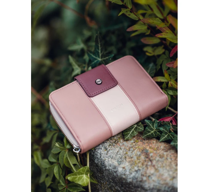 Dámská peněženka Vuch Talli Tammy Striped Dusty Wine