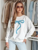 Dámská oversize mikina SOFTTIE bílá FashionStreet BY1376