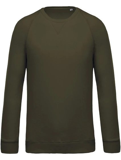 Kariban K 480 Pánská raglánová mikina z bio bavlny 20.K480 mossy green Kariban K 480 Pánská raglánová mikina z bio bavlny 20.K480 mossy green