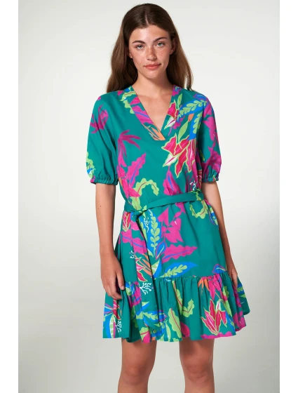 Vamp - Šaty s krátkými rukávy 20420 - Vamp Vamp - Šaty s krátkými rukávy 20420 - Vamp