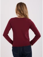Bluzka WT BZ model 21875504 bordowy - FPrice