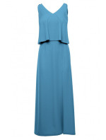 Dámské šaty s volánem  modré  model 18881518 - Makover