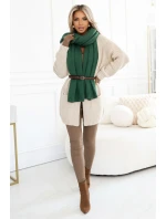 a elegantní žebrovaný dámský overal s výstřihem model 21439596 - kocula