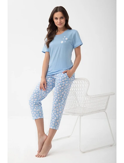 Pyžamo Luna 1301 cr/r L26 M-XL Pyžamo Luna 1301 cr/r L26 M-XL