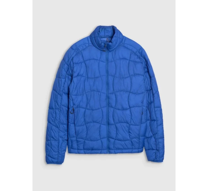 Pánská trekingová péřová bunda model 21434048 s výplní Primaloft Silver - 4F Pánská trekingová péřová bunda model 21434048 s výplní Primaloft Silver - 4F