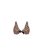 Style Loretta Top Bikini - horní díl 8746-1 braunschwarz - RosaFaia