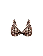 Style Loretta Top Bikini - horní díl 8746-1 braunschwarz - RosaFaia