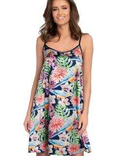 Italian Fashion Polynesia ws.r. barva:print/blue