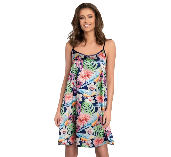 Italian Fashion Polynesia ws.r. barva:print/blue