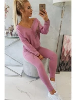 Zirkonová sada panther tmavě růžová Zirkonová sada panther tmavě růžová