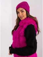 Czapka AT CZ model 18997461 fuksjowy - FPrice Czapka AT CZ model 18997461 fuksjowy - FPrice