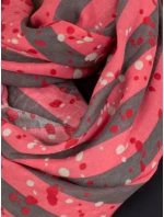 Tunelová šála AT KM model 21314336 růžová - FPrice