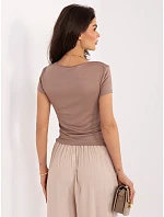 Bluzka IR BZ model 22097873 ciemny bezowy - FPrice