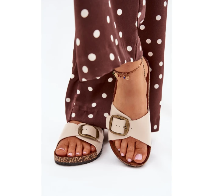 Pantofle model 216065 Step in style Pantofle model 216065 Step in style