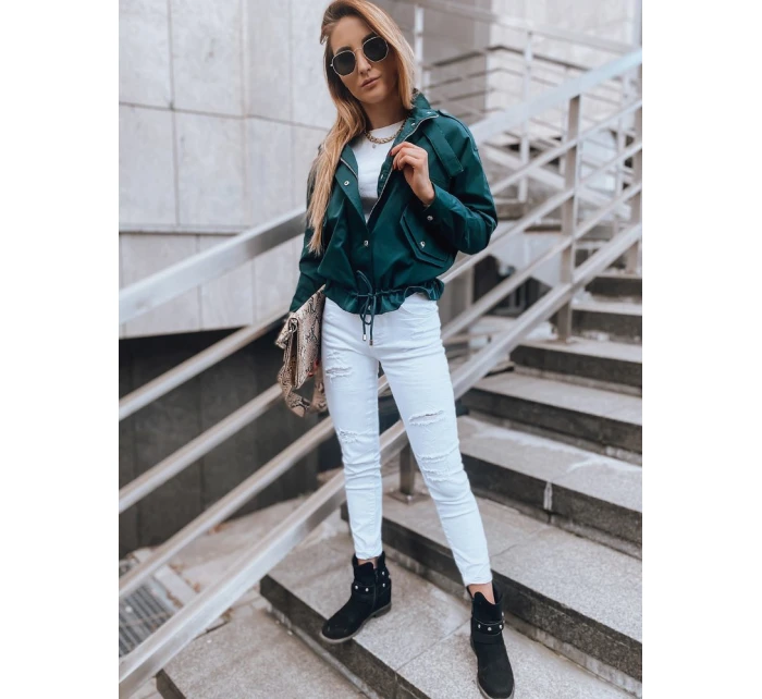 Dámská bunda bomber zelená Dstreet model 21963636 - FashionStreet