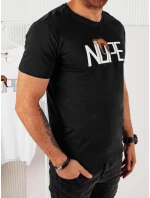 Pánské tričko s potiskem černé Dstreet model 21973227 - FashionStreet