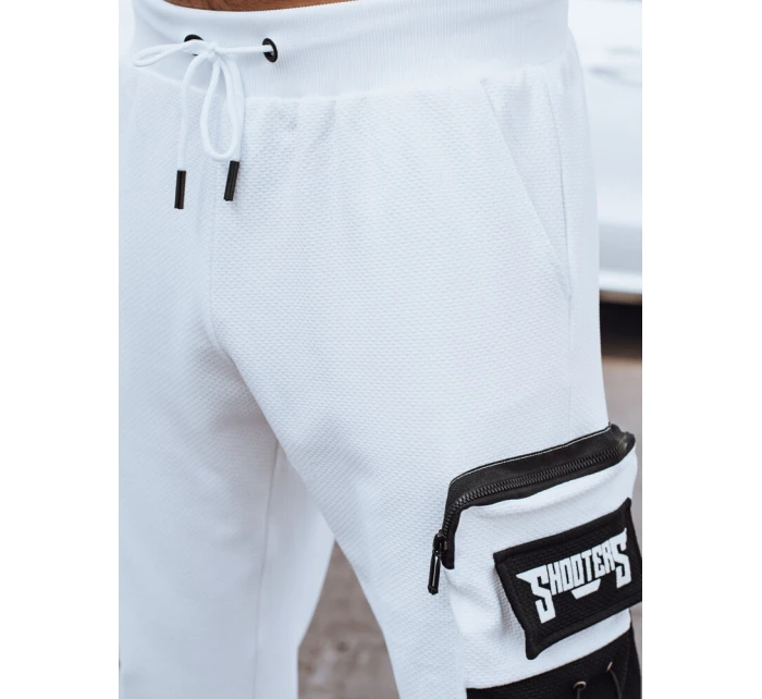 Pánské tepláky white Dstreet model 21976885 - FashionStreet