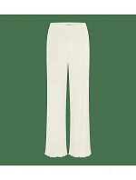 Versatile Rib Straight Trousers - Silk White - TRIUMPH Silk White - TRIUMPH