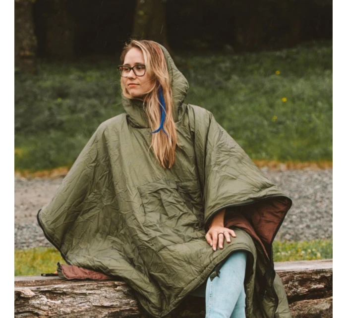 Zateplené nepromokavé pončo model 21132501 - Offlander