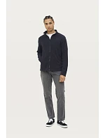 SOL'S Norman Men Pánská fleecová bunda 25.2093 charcoal grey SOL'S Norman Men Pánská fleecová bunda 25.2093 charcoal grey