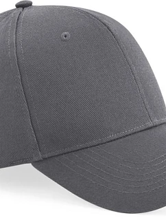 Beechfield B 18 6 panelová kšiltovka "Ultimate" 53.0018 graphite grey