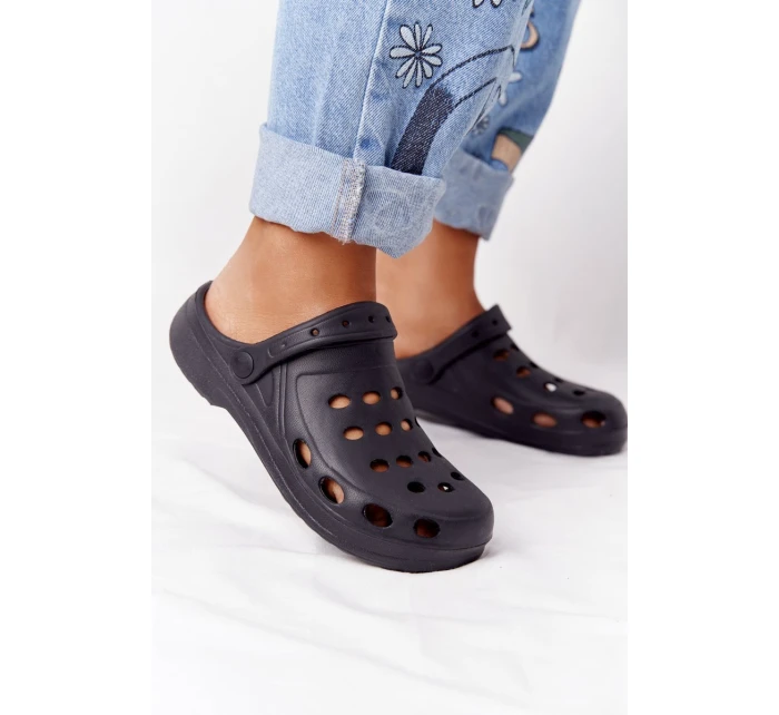 Dámské Nazouváky Černé Pěnové EVA