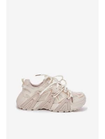 Tenisky Sportovní Boty Dámské Béžové Tonelli Tenisky Sportovní Boty Dámské Béžové Tonelli