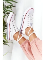 Dámské Klasické Nízké Tenisky Big Star DD274336 Bile Dámské Klasické Nízké Tenisky Big Star DD274336 Bile