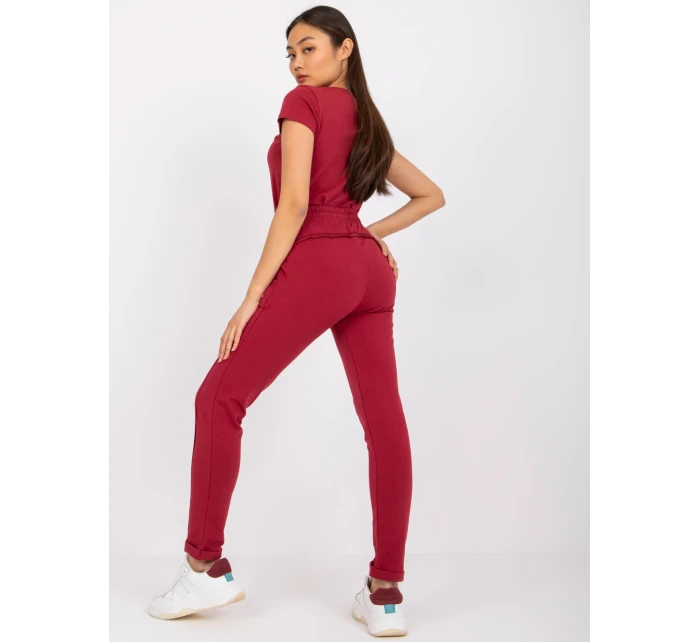 Tepláky RV DR 3589.06X kaštanová