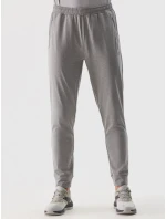 Pánské sportovní rychleschnoucí kalhoty 4F - chladné světle šedé Pánské sportovní rychleschnoucí kalhoty 4F - chladné světle šedé