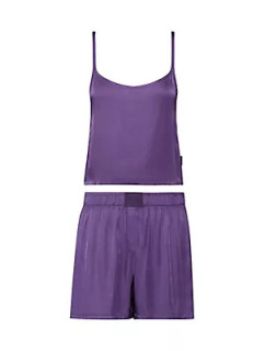 Spodní prádlo Dámské pyžamo SLEEVELESS SHORT SET 000QS7153ELL8 - Calvin Klein