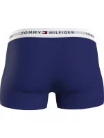 Pánské boxerky 3P TRUNK PRINT UM0UM02768 0W2 modré - Tommy Hilfiger