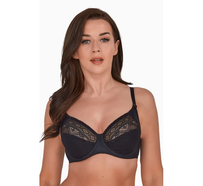 Dámská podprsenka Nancy BS00059 Černá - Gaia
