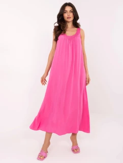 Dámské šaty model 21998291 růžové - FPrice