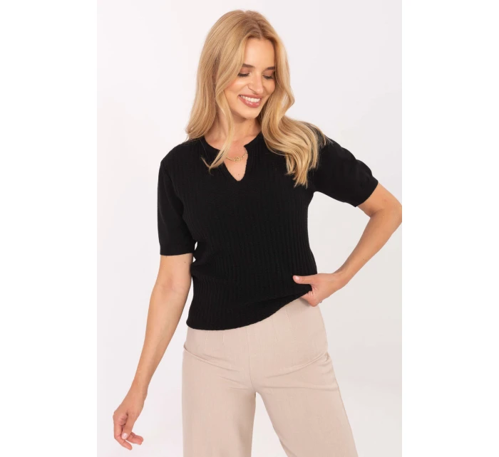 Svetr s krátkým rukávem  model 216771 Factory Price