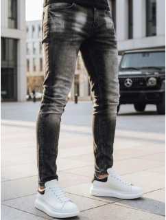 Pánské černé kalhoty model 21965164 - Dstreet