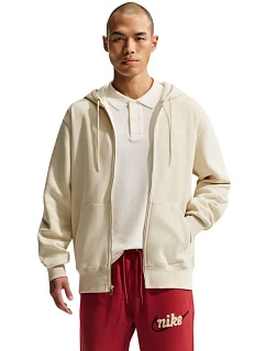 Pánská mikina Nike Club BB FZ Hoodie, béžová, FN3861 229 L